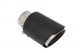 Exhaust tip 89 mm, inlet 57 mm – carbon, size M