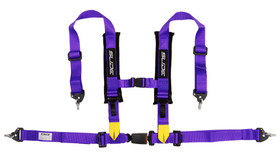 Racing seat belts SLIDE V2 purple 4p 2" E4