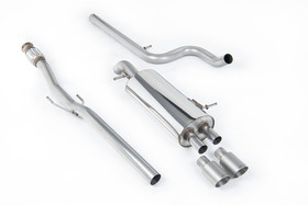 Cat-back Citroen DS3 1.6 THP 16V DSport 2010 - 2019 ( Louder ) Milltek Sport