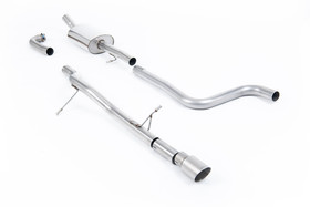 Cat-back Ford Fiesta MK8 1.0T EcoBoost ST-Line 3 & 5 Door ( Non-OPF/GPF Models Only ) 2017 - 2019 ( Louder ) Milltek Sport