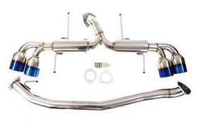 Nissan GT-R R35 (80mm | Straight-through muffler with silencer) Cat-Back Exhaust System