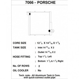 Radiator Porsche 911 991 Mk1 3.4L Carrera CSF