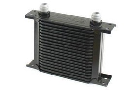 Oil Cooler Slim Line 19-Row 140x150x50 AN10 Black