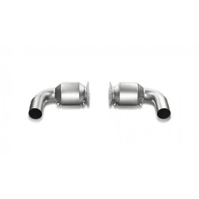 Porsche 911 Turbo/Turbo S (997 FL) Link pipe set (100 cpsi cats, Titanium) Akrapovic