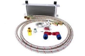 Oil Cooler Kit 15 Rows + Adapter D1Spec