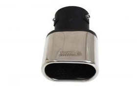 Exhaust Tip 90x70mm inlet 63mm