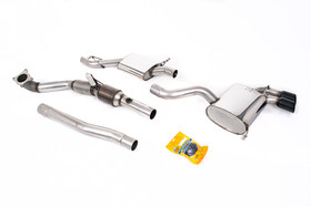 Turbo-back including Hi-Flow Sports Cat Audi S3 2.0 T Quattro 3-Door 8P 2006 - 2012 Milltek Sport