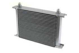 Oil Cooler 30-Row 260x235x50 AN8 Silver