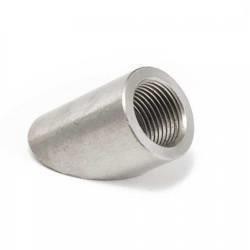 Angled Bung Lambda Sensor Sleeve M18x1.5 Stainless Steel