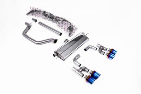 Particulate Filter-back Volkswagen Golf MK8 GTi ( Golf R Style Quad Outlet - 245ps OPF/GPF Equipped Models Only ) 2020 - 2025 Milltek Sport