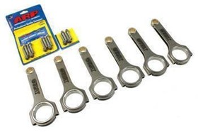 Forged Connecting Rods Volkswagen VR6 R32 164mm H-Beam 20mm AISI 4340 – Golf IV, Golf V, Passat B5.5