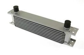 Oil Cooler 9-Row 260x70x50 AN8 Silver