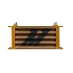 Universal oil cooler 19-row 381x102x229 gold Mishimoto