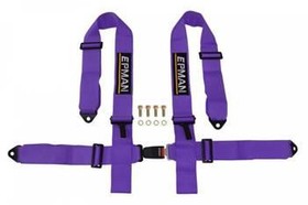 Sport Racing Harness 4-Point 3 Inch Purple – EPMAN