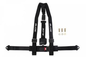 Racing seat belts SLIDE 3p 2" black
