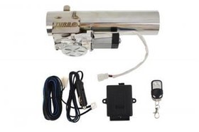 Straight electric exhaust cutout valve 3" (76 mm)