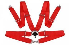 Racing harness 4-point 3" red – Quick