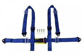 Racing harness 4-point 2" blue – E4 homologation