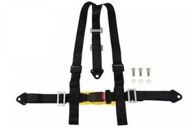 Racing harness 3-point 2" black – E4 homologation