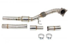 Downpipe Audi A3 8P TT 8J Seat Altea Leon Skoda Octavia VW Golf Eos Jetta Bora 2.0 TFSI Heat Shield