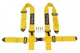 Sport Racing Harness 4-Point 3 Inch Yellow – EPMAN
