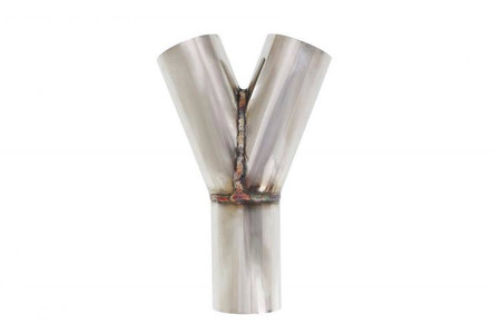 Exhaust Y-Pipe 45° 42/42mm 304SS