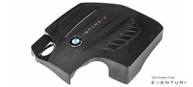 Engine cover BMW N55 Black Carbon Eventuri  
