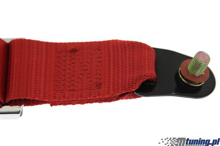 Racing harness 4p 3" Red Pro Racing Sport