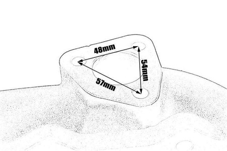 Exhaust manifold Audi 1.8T K03 longitudinal cast iron