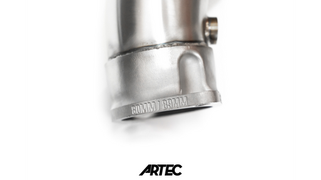 Rura wylotowa Mitsubishi Evo 10 4B11T 3.5" odlew – wersja 1