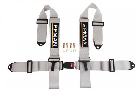 Sport Racing Harness 4-Point 3 Inch Gray – EPMAN