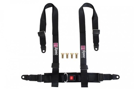 Racing seat belts 4p 2" D1Spec Black