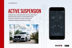 Active Suspension Control Audi Q7 3.0TDI ( 218 & 272PS ) 4M 2016 - 2025 Milltek Sport
