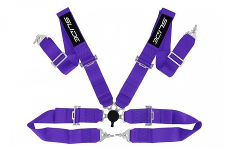 Pasy sportowe SLIDE Quick 4p 3" Purple