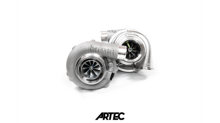 Turbosprężarka Garrett G35-1050 ARTEC – V-Band, standardowy kierunek obrotu, kompletna