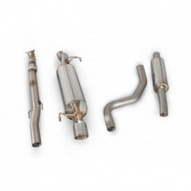 CatBack Opel Vauxhall Corsa D 1.0/1.2/1.4 Resonated