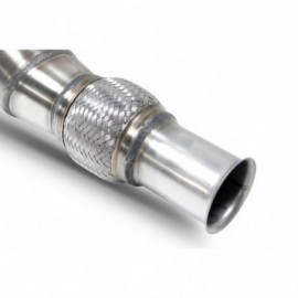 Downpipe Ford Fiesta ST MK8 post-20 Sep De-cat with Catalyst