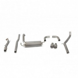 CatBack Fiat 500/595 Abarth 1.4 (IHI Turbo) / 595/695 Abarth 1.4 (Garrett Turbo) niewyciszony