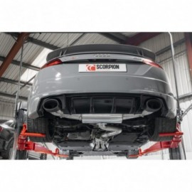 CatBack Audi TTRS MK3 Resonated GPF with Valves