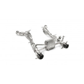 Ferrari 488 GTB/488 Spider Link Pipe Set w/o Cat Stainless Steel Akrapovic
