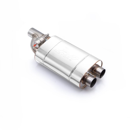 Tłumik przelotowy z zaworem podciśnieniowym EV03 63/350/P/L