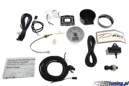 Gauge 60mm 4in1 Turbo/Volt/Oil Pressure/Temperature Depo WBL