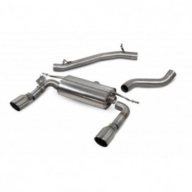 CatBack Audi TT MK3 2.0 TFSI Quattro (Non-GPF) Non-resonated with Electronic Valves