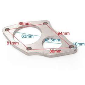 Flansza Downpipe Mitshubishi Lancer Evo 1-3 Eclipse