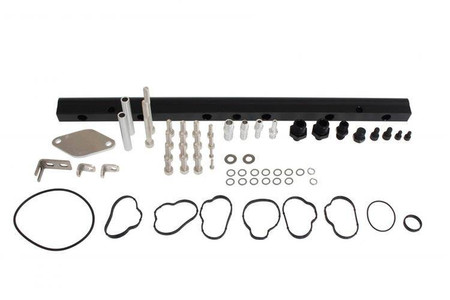 Intake Manifold Toyota Lexus 2JZ-GTE with Throttle Body and Fuel Rail Silver