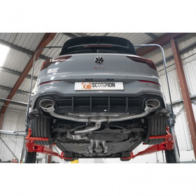 GPF-Back Volkswagen Golf MK8 GTI Clubsport Non-resonated