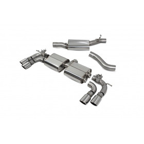 CatBack Volkswagen Golf R MK7.5 (facelift, GPF i bez GPF) wyciszony z zaworami elektronicznymi