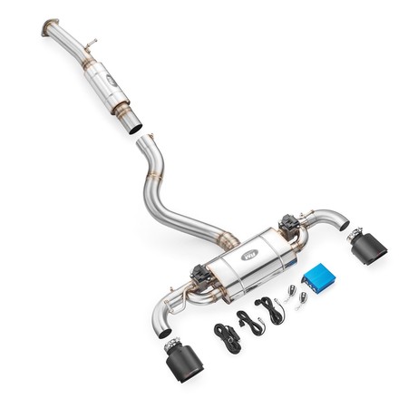 Catback Toyota Yaris GR 1.6 rally Middle muffler and rear muffler