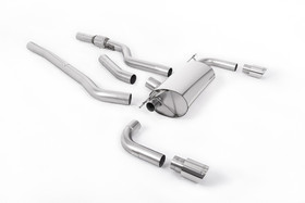 CatBack BMW Serii 4 F32 428i Coupé (skrzynia biegów automatyczna, bez haka holowniczego, bez xDrive i silnika N20) 2014 - 2016 Milltek Sport