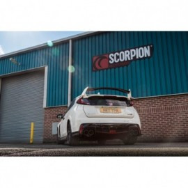 CatBack Honda Civic Type R FK2 RHD Resonated